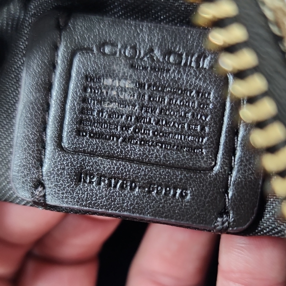 Coach 2017 Signature Brown and Tan Crossbody Bag - Picture 4 of 5